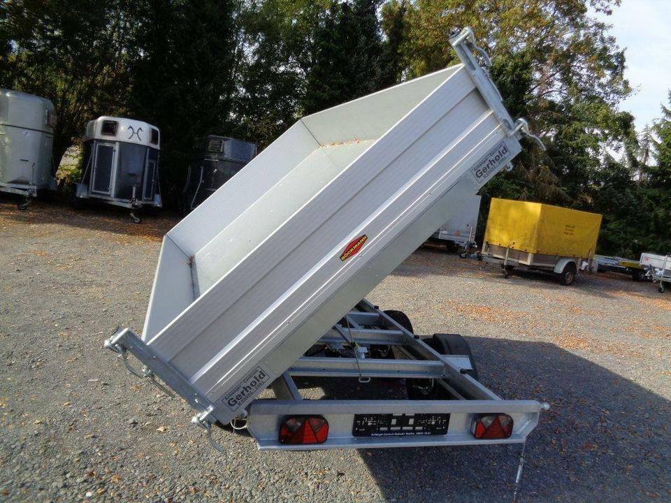 Böckmann PKW-Anhänger Elektro Dreiseitenkipper, 2,7 to - Tipper trailer: picture 4 Böckmann PKW-Anhänger Elektro Dreiseitenkipper, 2,7 to - Tipper trailer: picture 4