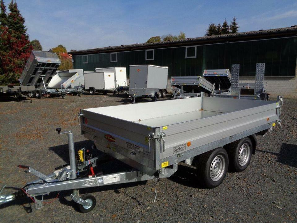 Böckmann PKW-Anhänger Elektro Dreiseitenkipper, 2,7 to - Tipper trailer: picture 2 Böckmann PKW-Anhänger Elektro Dreiseitenkipper, 2,7 to - Tipper trailer: picture 2
