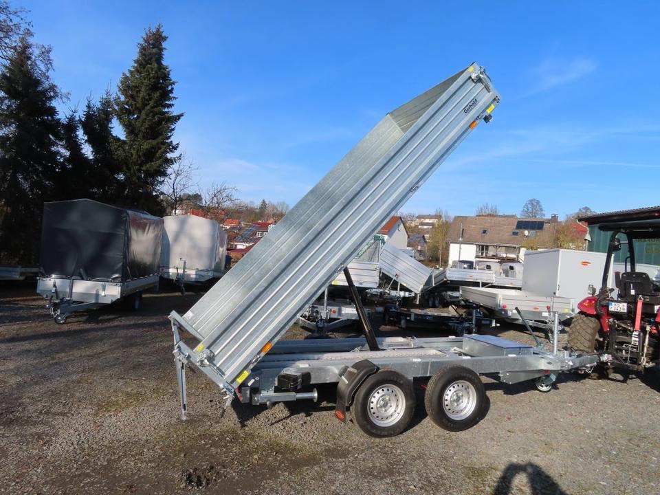 Böckmann PKW-Anhänger Elektro-Dreiseitenkipper 3,5 to Stahlbord. - Tipper trailer: picture 1 Böckmann PKW-Anhänger Elektro-Dreiseitenkipper 3,5 to Stahlbord. - Tipper trailer: picture 1