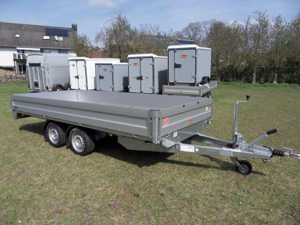 Böckmann PKW-Anhänger HL-AL 4118/27 F, Hochlader - Dropside/ Flatbed trailer: picture 2 Böckmann PKW-Anhänger HL-AL 4118/27 F, Hochlader - Dropside/ Flatbed trailer: picture 2