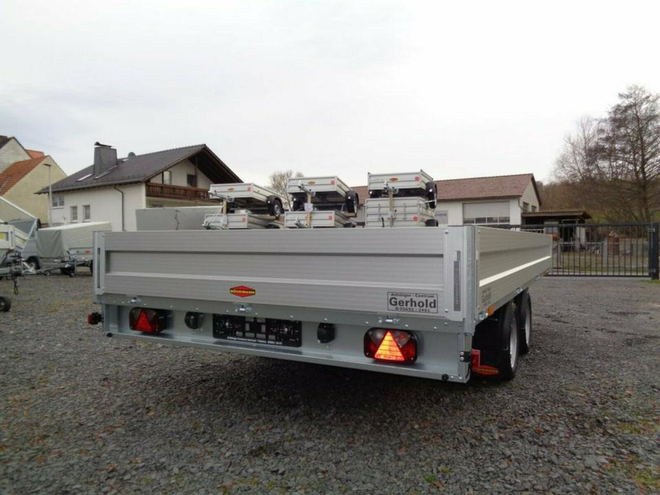 Böckmann PKW-Anhänger HL-AL 4121/27 F ECO 2,7 to. - Dropside/ Flatbed trailer: picture 3 Böckmann PKW-Anhänger HL-AL 4121/27 F ECO 2,7 to. - Dropside/ Flatbed trailer: picture 3