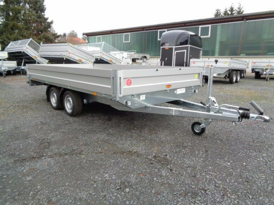 Böckmann PKW-Anhänger HL-AL 4121/27 F ECO 2,7 to. - Dropside/ Flatbed trailer: picture 2 Böckmann PKW-Anhänger HL-AL 4121/27 F ECO 2,7 to. - Dropside/ Flatbed trailer: picture 2