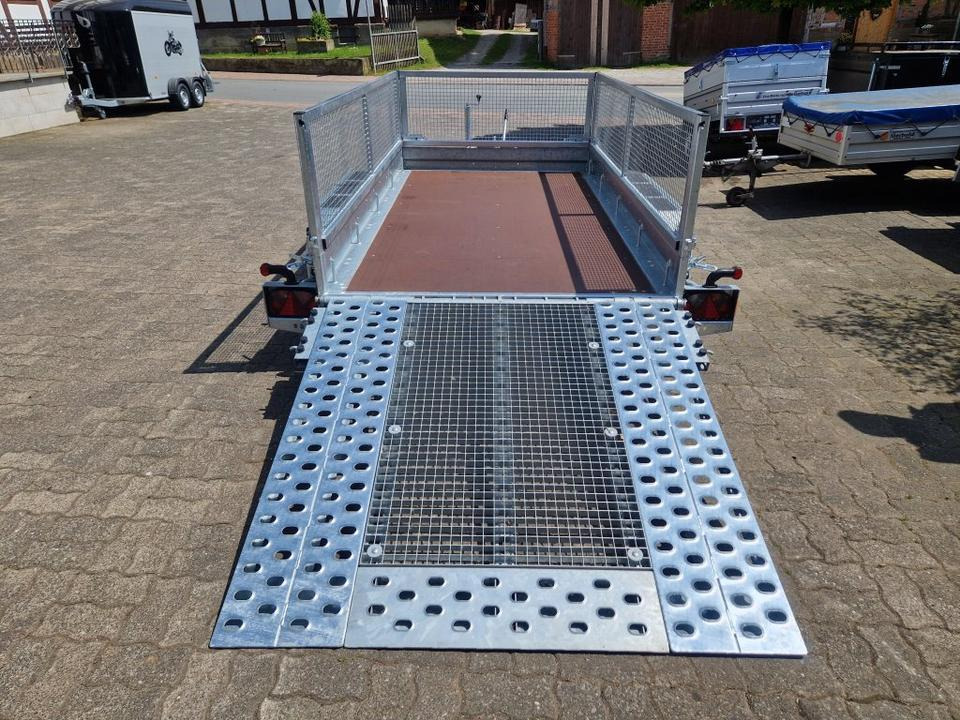 Böckmann PKW-Anhänger Maschinentransporter Gitteraufsatz 3,5t - Plant trailer: picture 3 Böckmann PKW-Anhänger Maschinentransporter Gitteraufsatz 3,5t - Plant trailer: picture 3