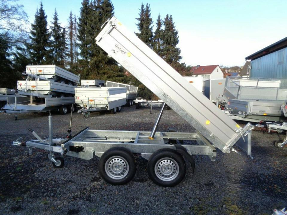 Böckmann PKW-Anhänger, Rückwärtskipper, 2,7 to. Tandem - Tipper trailer: picture 1 Böckmann PKW-Anhänger, Rückwärtskipper, 2,7 to. Tandem - Tipper trailer: picture 1