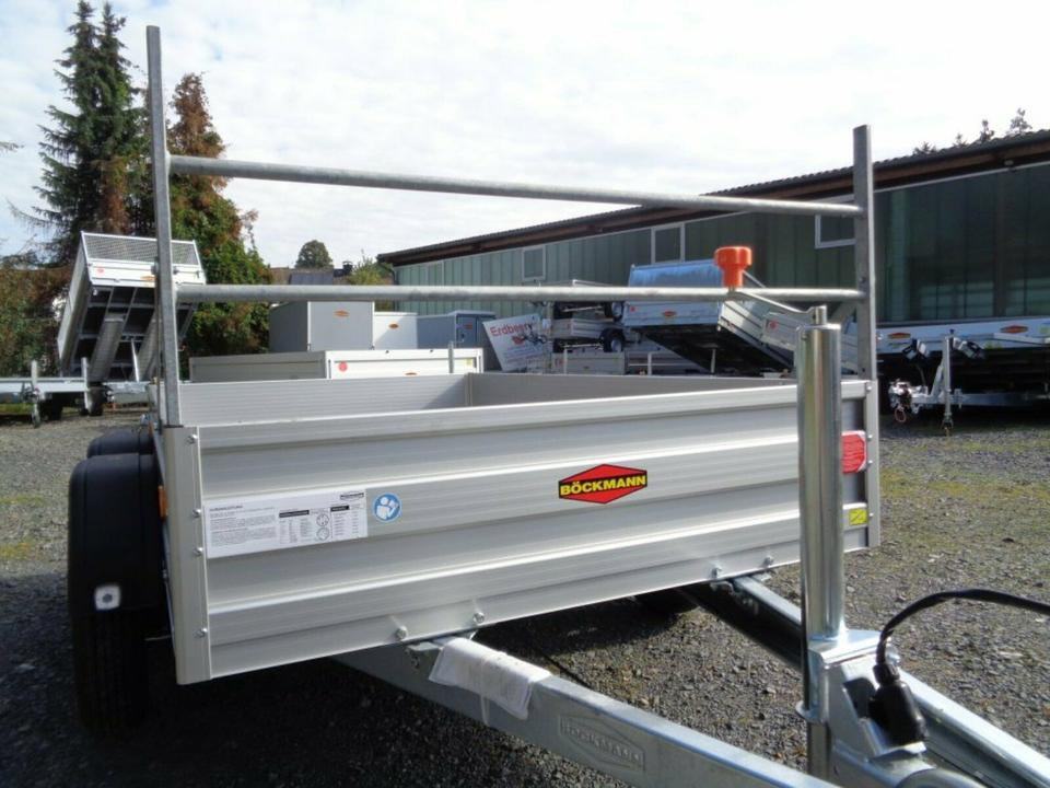 Böckmann PKW-Anhänger Tieflader - Tandem 2,0 t - Dropside/ Flatbed trailer: picture 5 Böckmann PKW-Anhänger Tieflader - Tandem 2,0 t - Dropside/ Flatbed trailer: picture 5