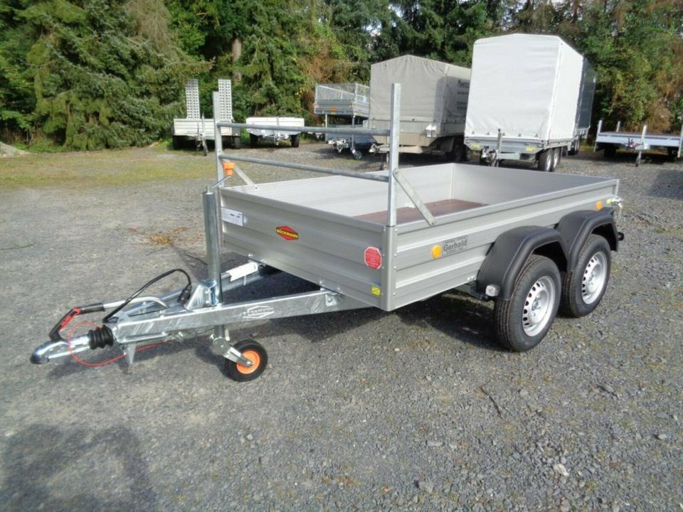 Böckmann PKW-Anhänger Tieflader - Tandem 2,0 t - Dropside/ Flatbed trailer: picture 1 Böckmann PKW-Anhänger Tieflader - Tandem 2,0 t - Dropside/ Flatbed trailer: picture 1