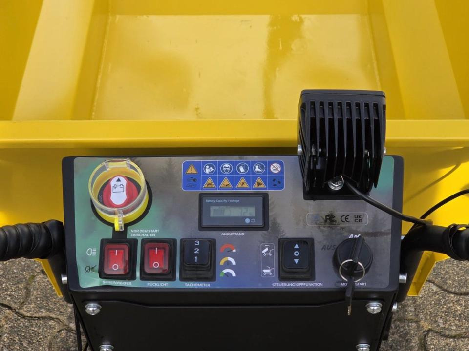 Mini dumper E Dumper Minidumper Mulde Elektroschubkarre Mieten Leihen: picture 9