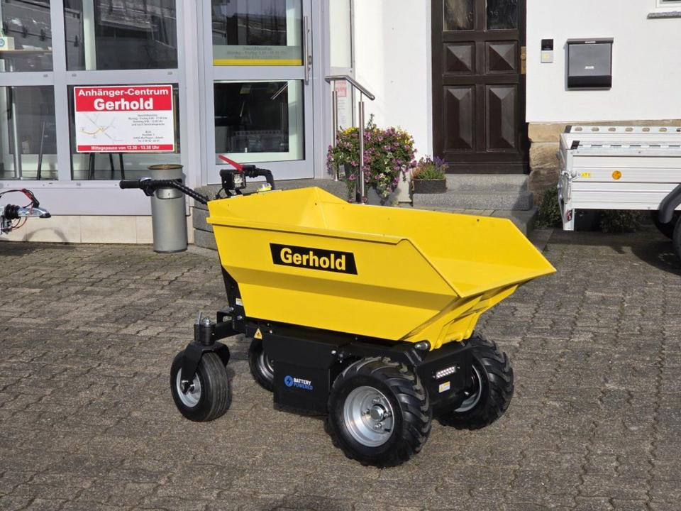 Mini dumper E Dumper Minidumper Mulde Elektroschubkarre Mieten Leihen: picture 14
