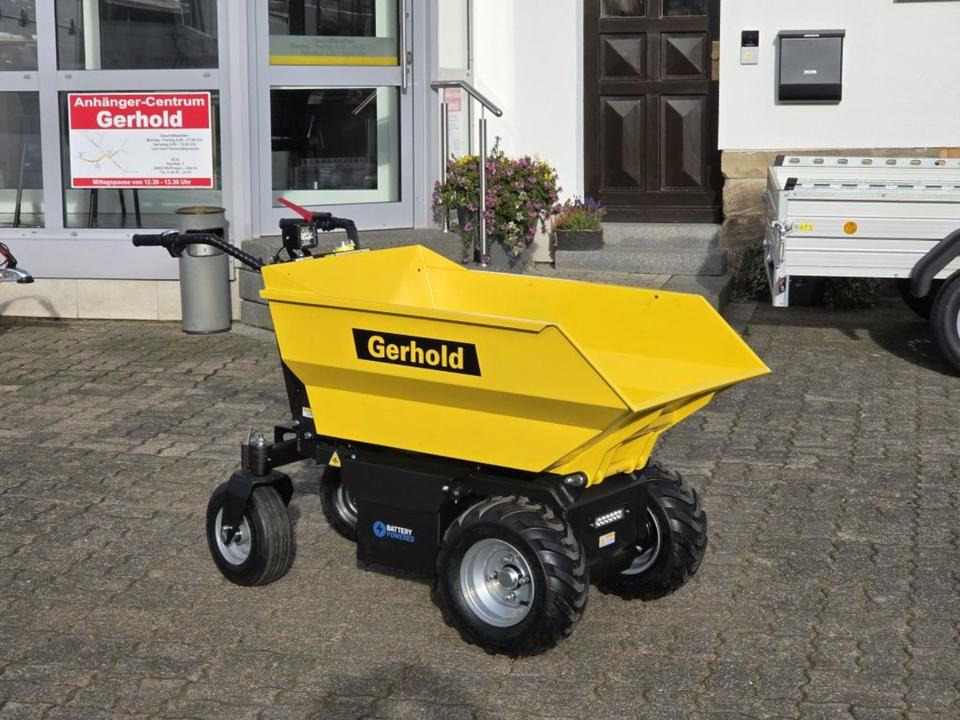 Mini dumper E Dumper Minidumper Mulde Elektroschubkarre Mieten Leihen: picture 13