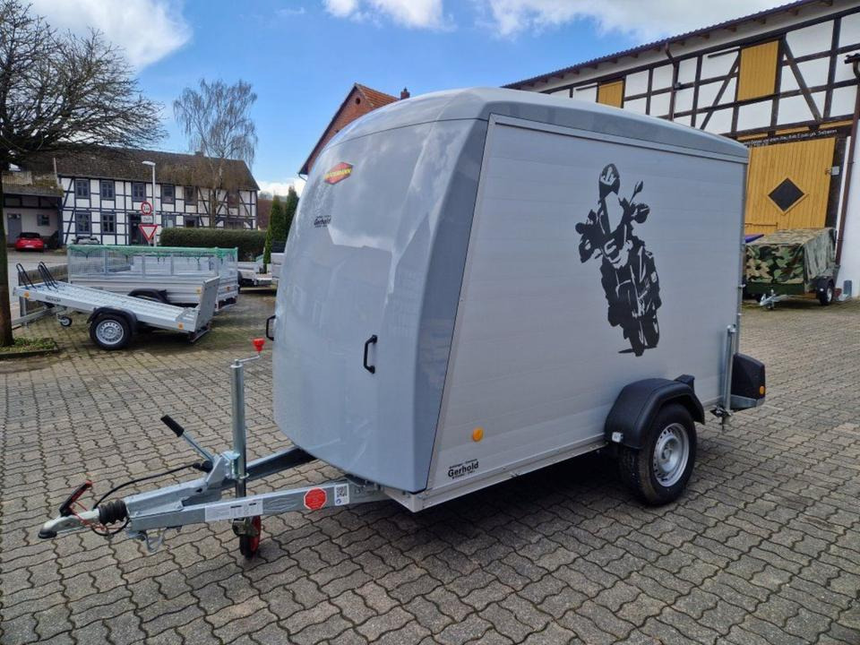 Kofferanhänger Motorradanhänger Mietanhänger Umzug Leihanhänger - Motorcycle trailer: picture 1 Kofferanhänger Motorradanhänger Mietanhänger Umzug Leihanhänger - Motorcycle trailer: picture 1