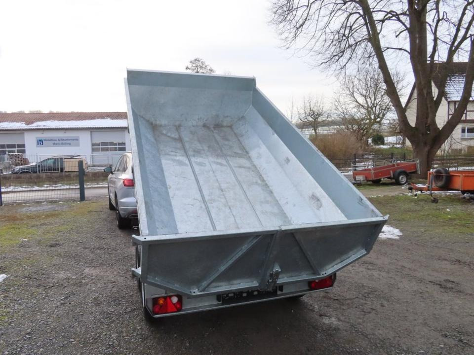 PKW Anhänger Kipper Muldenkipper Auffahrschienen 3,5t 100km/h - Tipper trailer: picture 3 PKW Anhänger Kipper Muldenkipper Auffahrschienen 3,5t 100km/h - Tipper trailer: picture 3