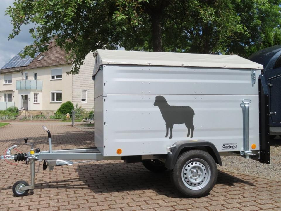 TPV Kleinviehanhänger 1,0t Flügeltür Viehanhänger Ziegen Schafe - Livestock trailer: picture 2 TPV Kleinviehanhänger 1,0t Flügeltür Viehanhänger Ziegen Schafe - Livestock trailer: picture 2