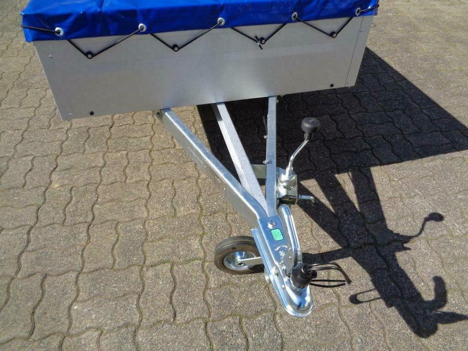 TPV PKW-Anhänger 750 kg Flachplane Stützen - Car trailer: picture 3 TPV PKW-Anhänger 750 kg Flachplane Stützen - Car trailer: picture 3