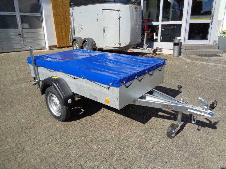 TPV PKW-Anhänger 750 kg Flachplane Stützen - Car trailer: picture 2 TPV PKW-Anhänger 750 kg Flachplane Stützen - Car trailer: picture 2