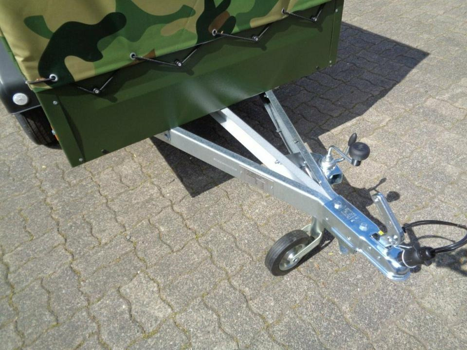 TPV PKW-Anhänger Plane und Spriegel 750 kg, Camouflage - Car trailer: picture 3 TPV PKW-Anhänger Plane und Spriegel 750 kg, Camouflage - Car trailer: picture 3