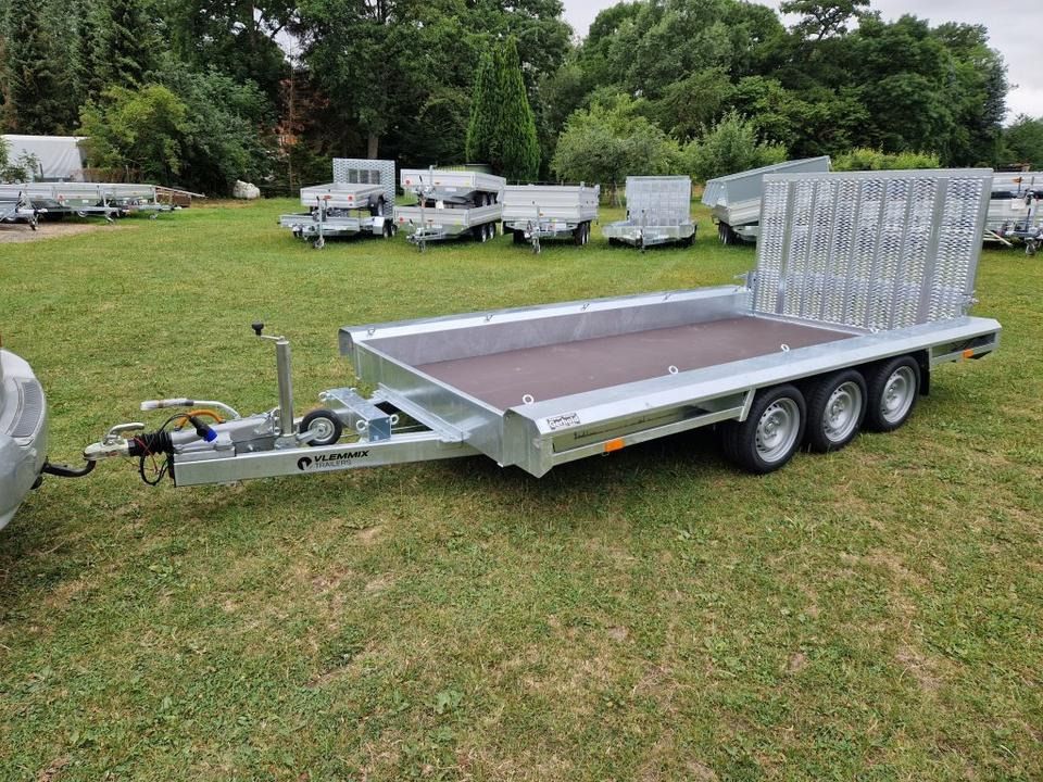 Tridem Maschinentransporter 3,5t, PKW-Anhänger 4,8 x 1,8m - Plant trailer: picture 2 Tridem Maschinentransporter 3,5t, PKW-Anhänger 4,8 x 1,8m - Plant trailer: picture 2