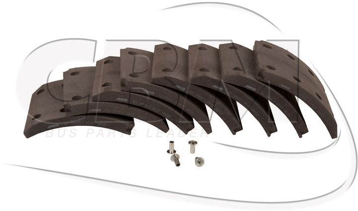 FEDERAL MOGUL REAR FRONT LINING SET - IRISBUS - IVECO - RVI DAF MERCEDES MAN (42491051 | 692810 | A0059819725 | 06314101300) - Brake parts for Bus: picture 1 FEDERAL MOGUL REAR FRONT LINING SET - IRISBUS - IVECO - RVI DAF MERCEDES MAN (42491051 | 692810 | A0059819725 | 06314101300) - Brake parts for Bus: picture 1