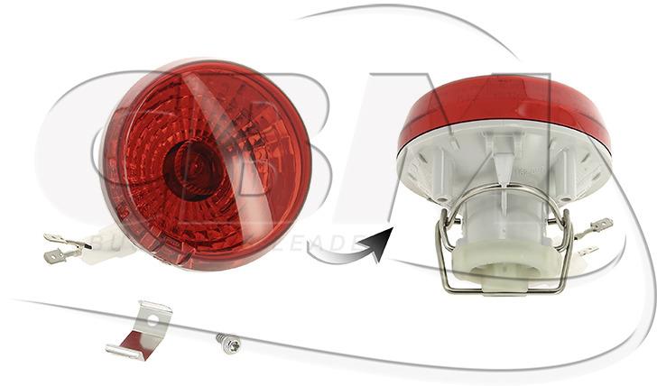 HELLA REAR FOG LIGHT - VOITH CF GOMMA OPTIBELT (H301510025 | 8530810 | 142XL037) - Fog light for Bus: picture 1 HELLA REAR FOG LIGHT - VOITH CF GOMMA OPTIBELT (H301510025 | 8530810 | 142XL037) - Fog light for Bus: picture 1