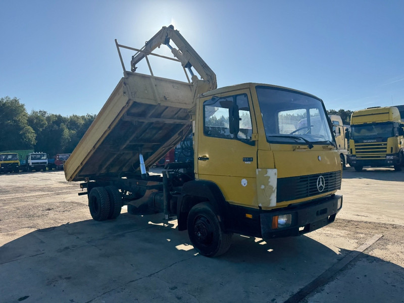 Mercedes-Benz SK 914 (STEEL SUSPENSION / HIAB CRANE / 6 CYLINDER WITH MANUAL PUMP / PERFECT GERMAN TRUCK !!!) - Tipper, Crane truck: picture 3 Mercedes-Benz SK 914 (STEEL SUSPENSION / HIAB CRANE / 6 CYLINDER WITH MANUAL PUMP / PERFECT GERMAN TRUCK !!!) - Tipper, Crane truck: picture 3