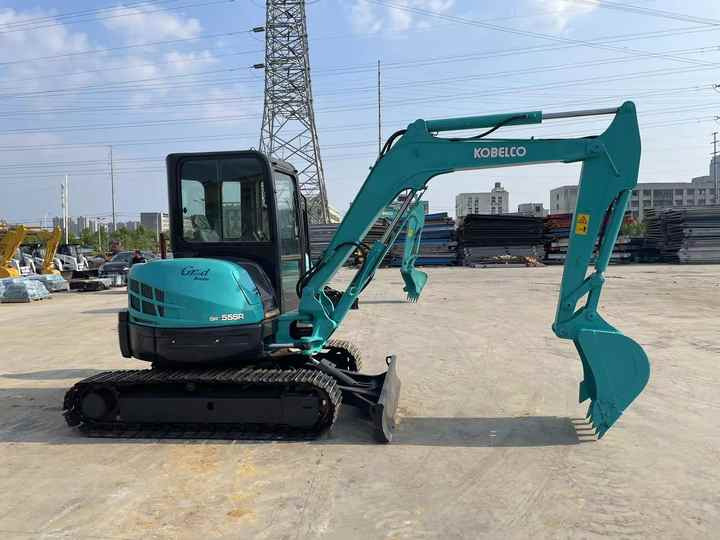 Excavator Used Mini Kobelco Sk55 5tons Excavator for Sale  Used Construction Machinery Export: picture 6