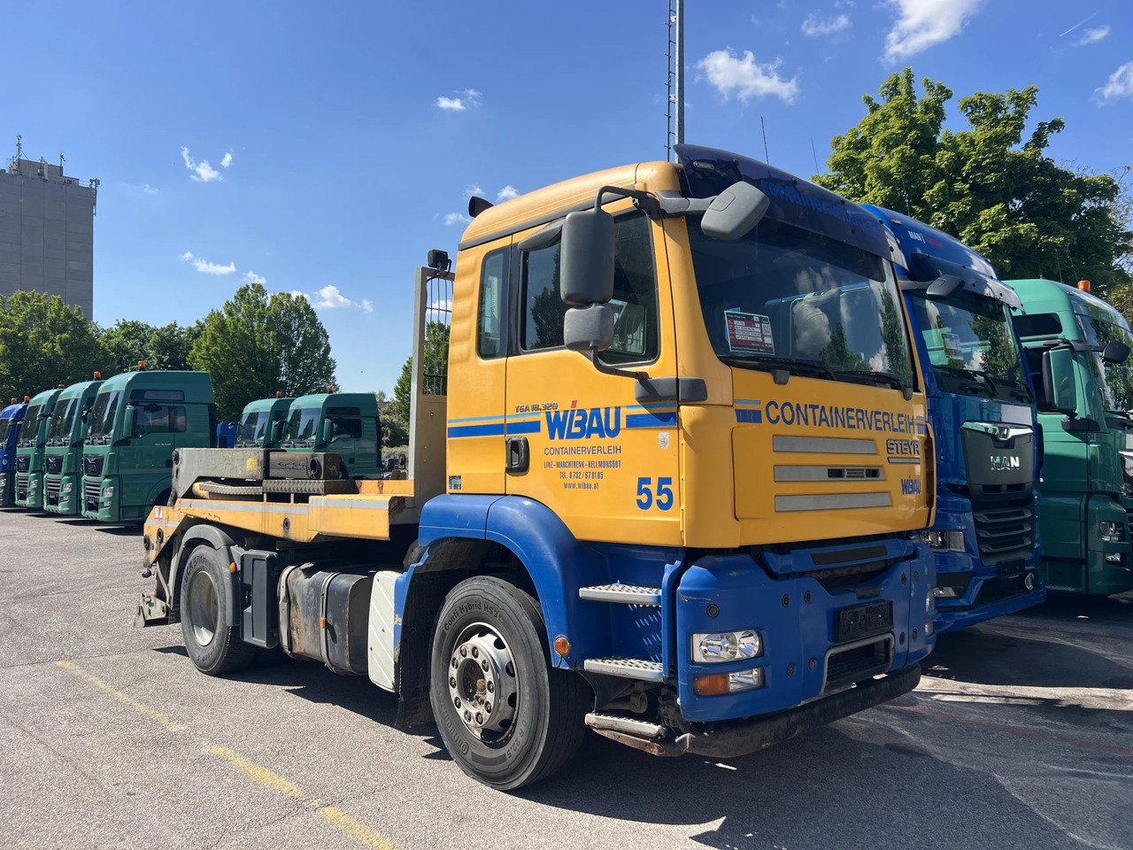 Man Tga 18.320, Контейноровоз, Нов внос - Skip loader truck: picture 1 Man Tga 18.320, Контейноровоз, Нов внос - Skip loader truck: picture 1