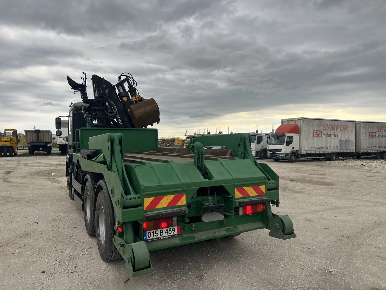 Man Tga 6х4, Кран-Z, Мултилифт - Skip loader truck, Crane truck: picture 4 Man Tga 6х4, Кран-Z, Мултилифт - Skip loader truck, Crane truck: picture 4