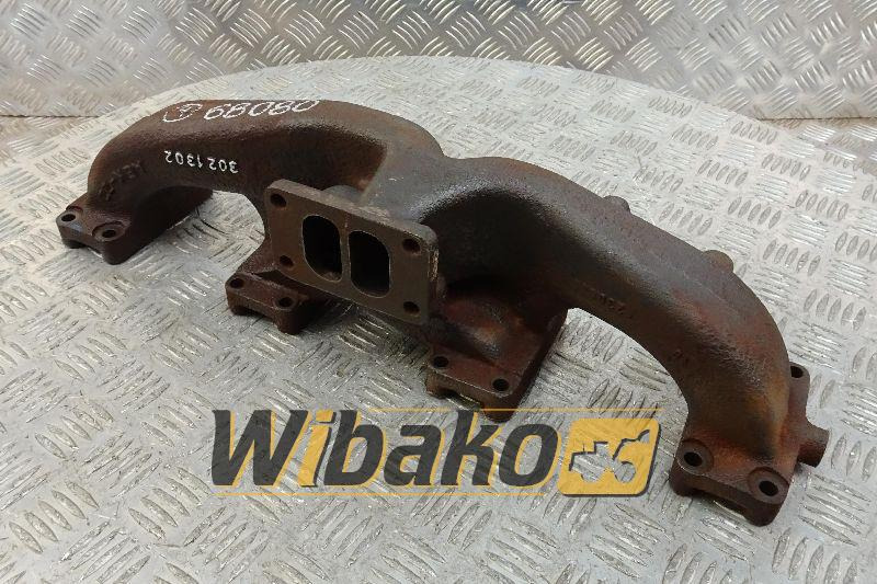 Exhaust manifold Liebherr 3021302 - Exhaust manifold for Construction machinery: picture 1 Exhaust manifold Liebherr 3021302 - Exhaust manifold for Construction machinery: picture 1