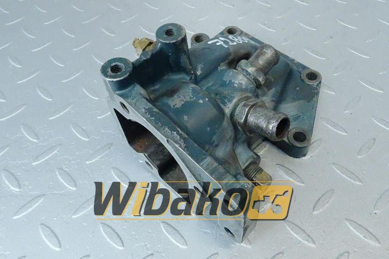 Thermostat housing for engine Kubota V3300 1C011-72707 - Thermostat for Construction machinery: picture 1 Thermostat housing for engine Kubota V3300 1C011-72707 - Thermostat for Construction machinery: picture 1