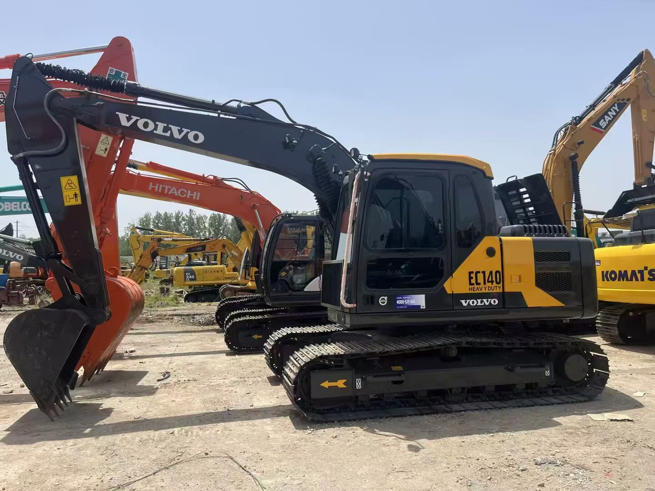 VOLVO EC140 - Crawler excavator: picture 2 VOLVO EC140 - Crawler excavator: picture 2