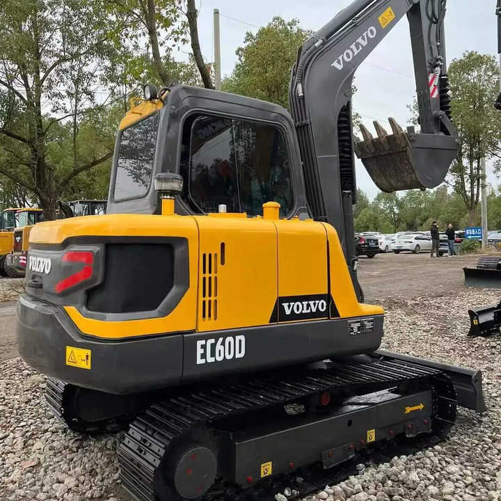 China Brand Used Volvo EC60D Mini Excavator 6ton Crawler Earth Digger Machine for Sale - Mini excavator: picture 1 China Brand Used Volvo EC60D Mini Excavator 6ton Crawler Earth Digger Machine for Sale - Mini excavator: picture 1