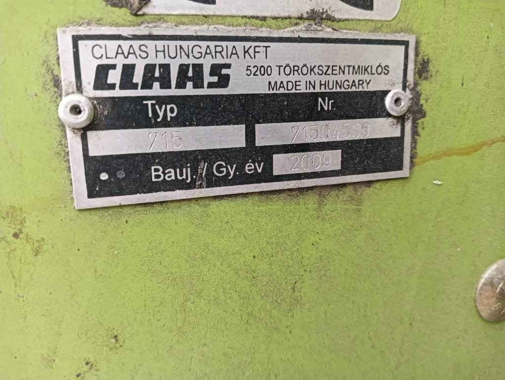 Claas C 750 - Harvester attachment: picture 3 Claas C 750 - Harvester attachment: picture 3