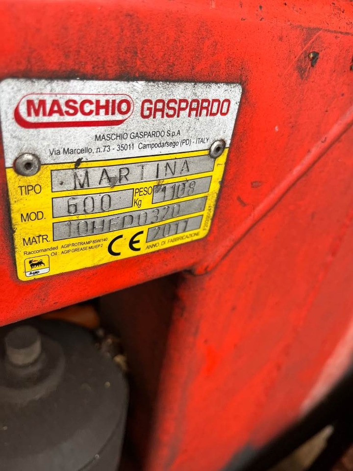 Maschio Martina 600 - Utility/ Special vehicle: picture 2 Maschio Martina 600 - Utility/ Special vehicle: picture 2