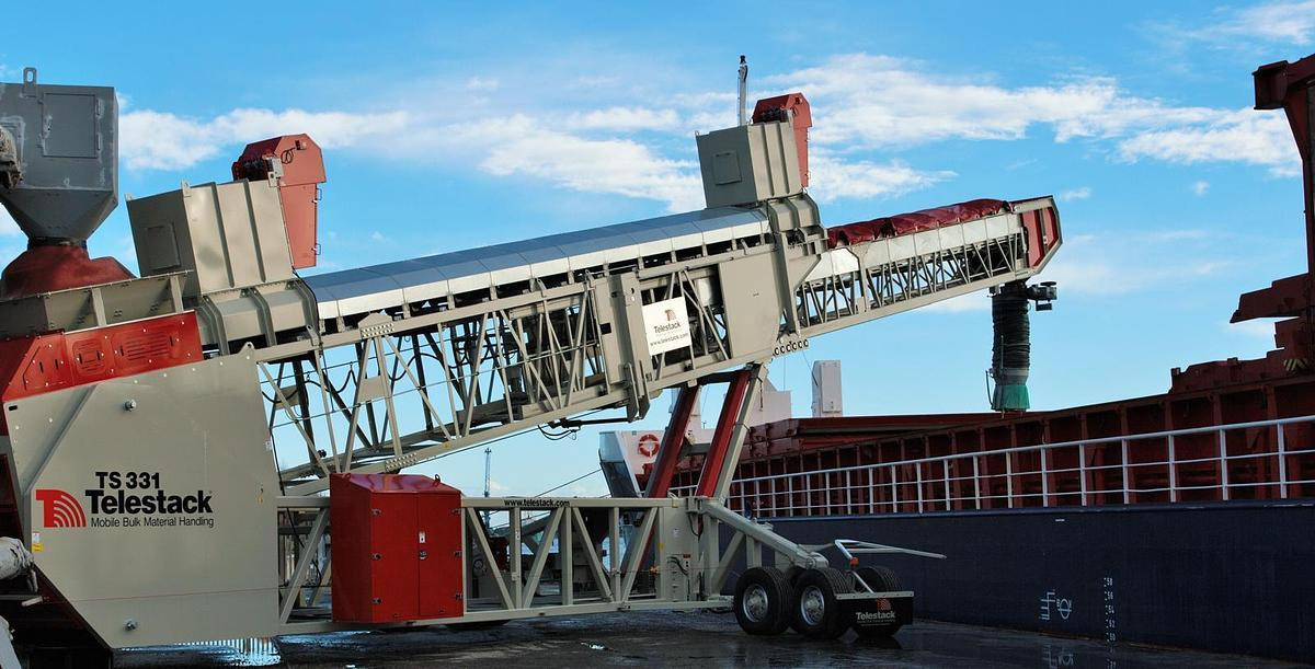 TS331 Telescopic Ship Loading Conveyor - Conveyor: picture 3 TS331 Telescopic Ship Loading Conveyor - Conveyor: picture 3