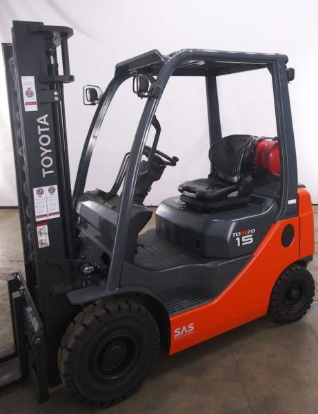 Toyota 8FGU15 - LPG forklift: picture 1 Toyota 8FGU15 - LPG forklift: picture 1