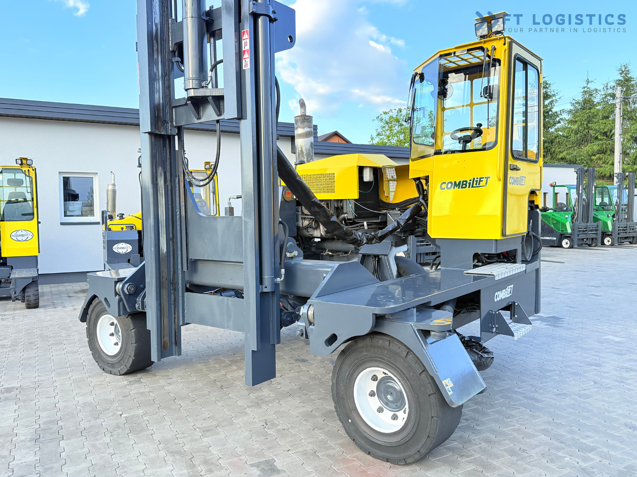 New 4-way reach truck COMBILIFT C14000 / DUPLEX 3600MM / FREE-LIFT / POSITIONER: picture 46