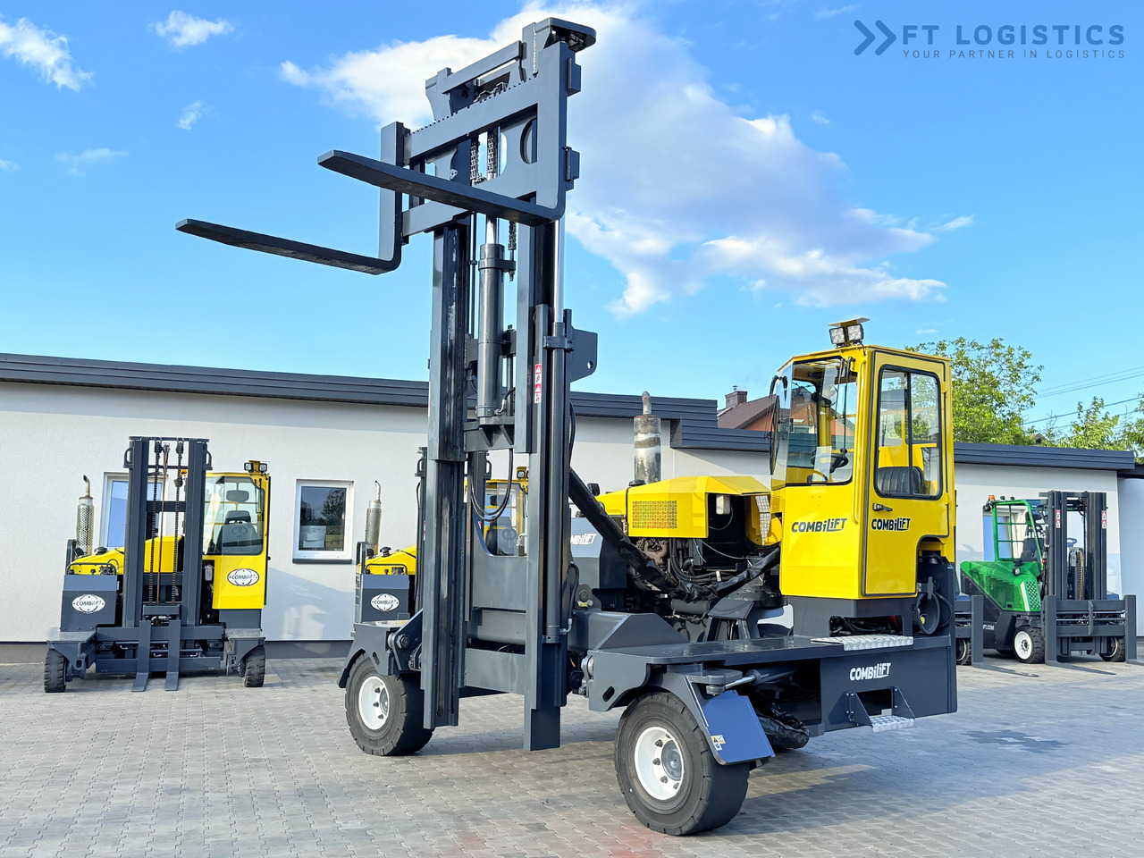 New 4-way reach truck COMBILIFT C14000 / DUPLEX 3600MM / FREE-LIFT / POSITIONER: picture 39