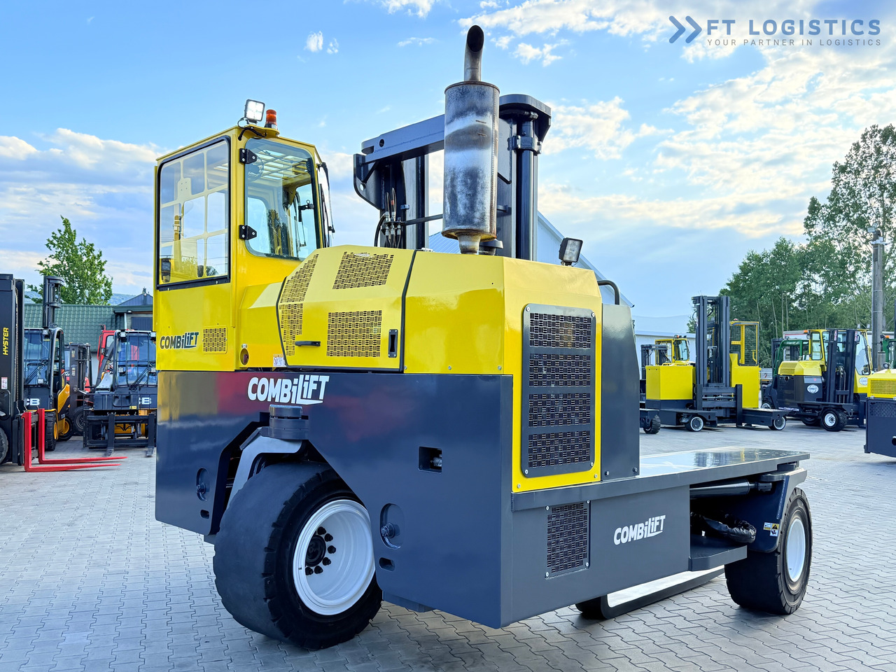 New 4-way reach truck COMBILIFT C14000 / DUPLEX 3600MM / FREE-LIFT / POSITIONER: picture 7