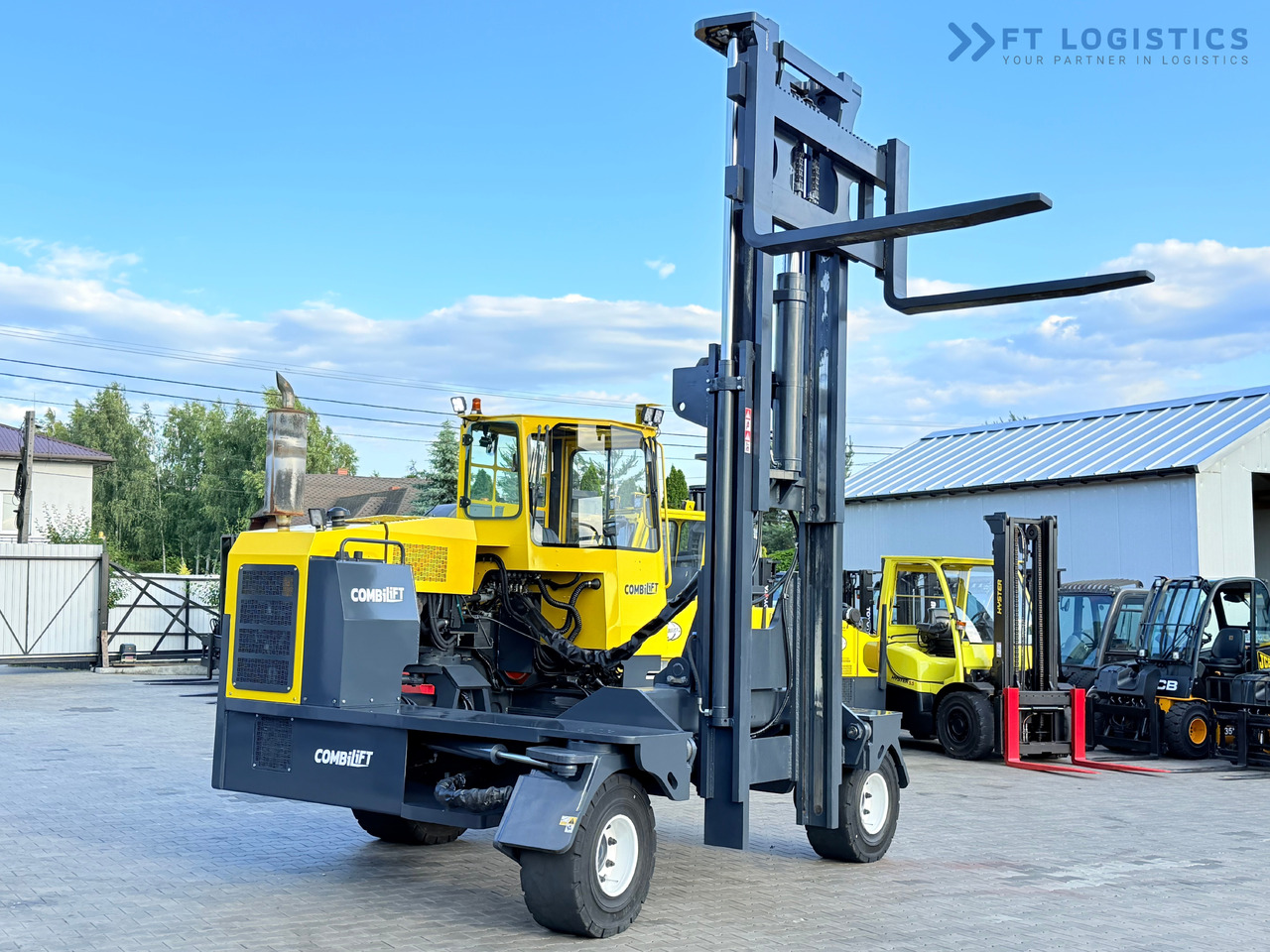 New 4-way reach truck COMBILIFT C14000 / DUPLEX 3600MM / FREE-LIFT / POSITIONER: picture 41