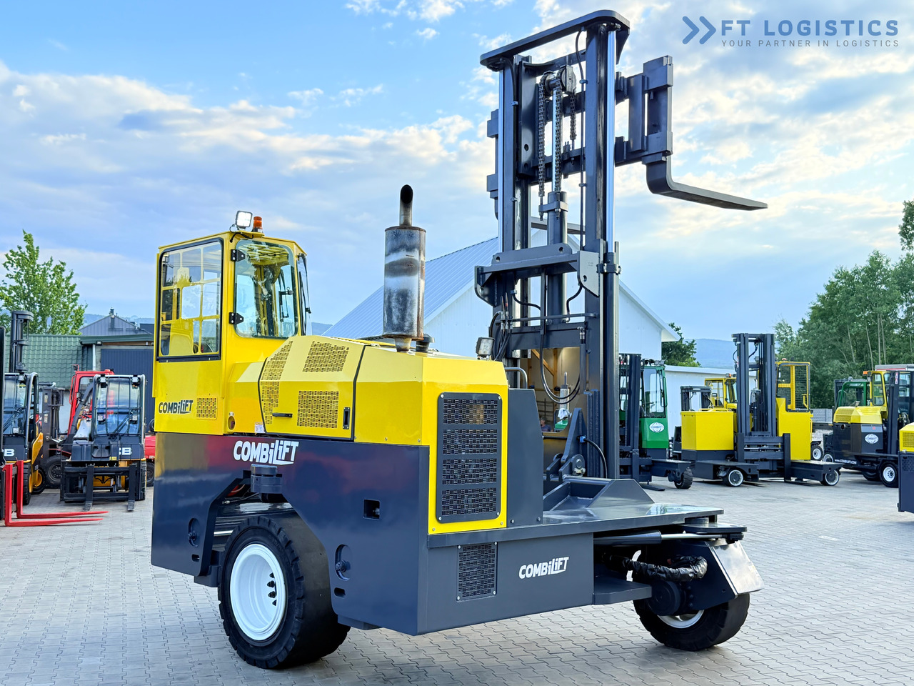 New 4-way reach truck COMBILIFT C14000 / DUPLEX 3600MM / FREE-LIFT / POSITIONER: picture 42