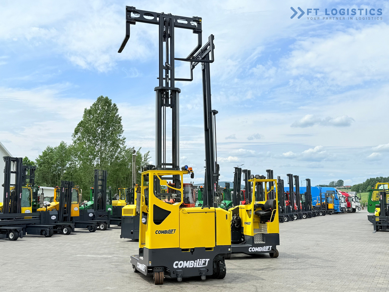 New 4-way reach truck COMBILIFT MR / ELECTRIC / TRIPLEX – 6000MM / FULL FREE LIFT / WIDE POSITIONER / FORK SIDESHIFT / ONLY 1400 HOURS / LIKE NEW [ Copy ] [ Copy ]: picture 35
