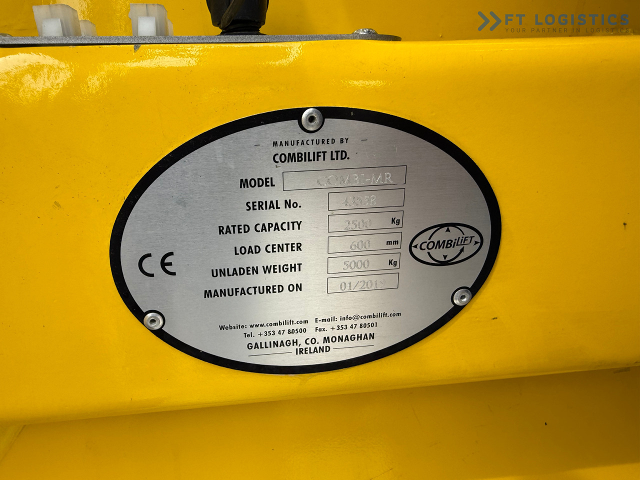 Leasing of COMBILIFT MR / ELECTRIC / TRIPLEX – 6000MM / FULL FREE LIFT / WIDE POSITIONER / FORK SIDESHIFT / ONLY 1400 HOURS / LIKE NEW COMBILIFT MR / ELECTRIC / TRIPLEX – 6000MM / FULL FREE LIFT / WIDE POSITIONER / FORK SIDESHIFT / ONLY 1400 HOURS / LIKE NEW: picture 12