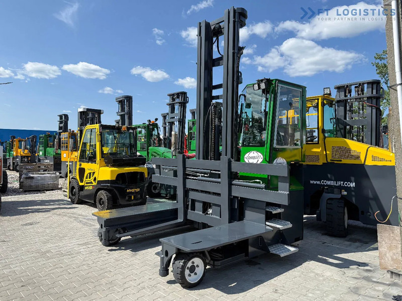 4-way reach truck Combilift C5000E / ELECTRIC / TRIPLEX 8300MM / FULL FREE LIFT / WIDE FORK POSITIONER / SIDE SHIFT / BATTERY LIKE NEW C5000E / ELECTRIC / T: picture 1