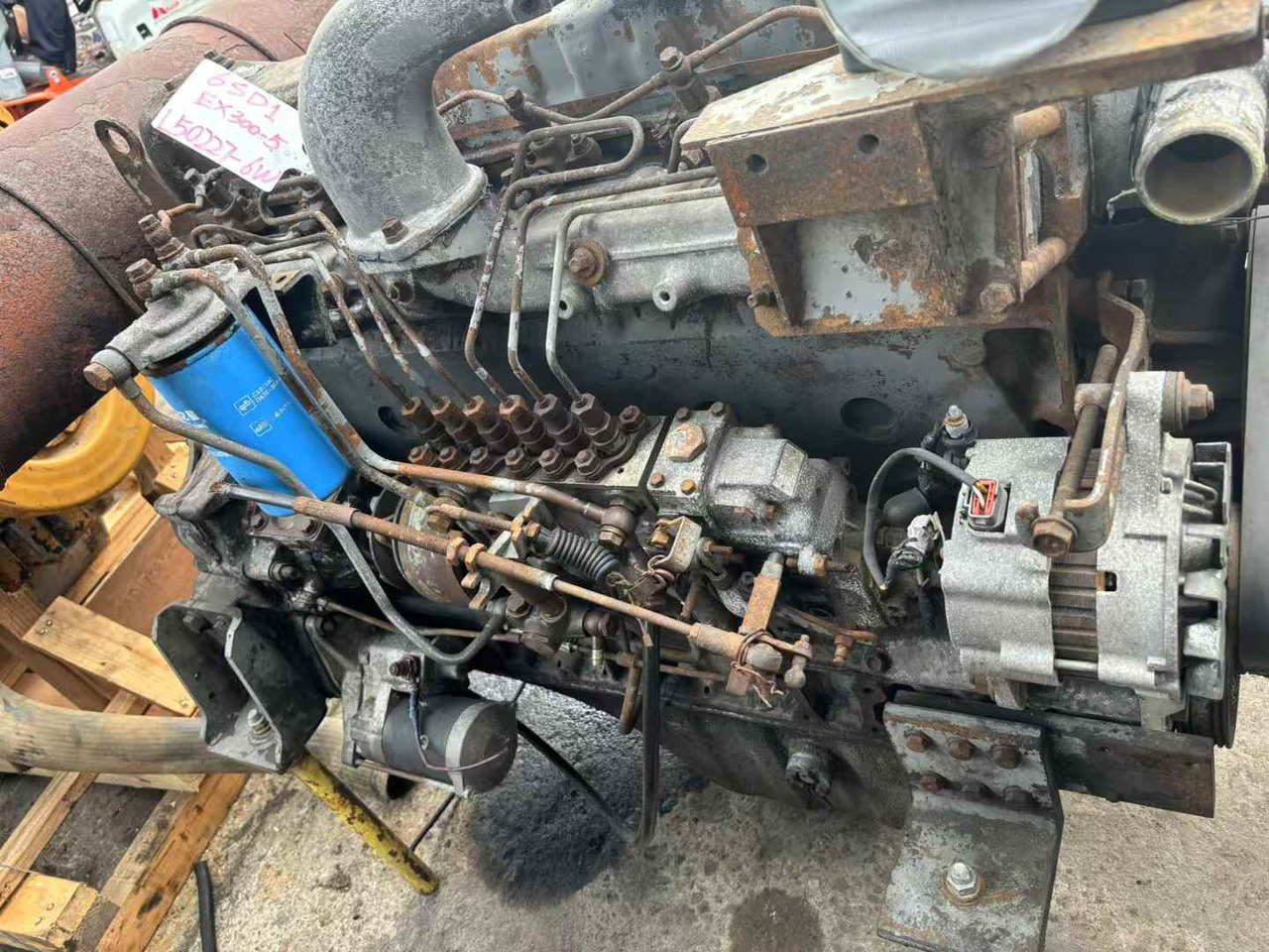 ISUZU 6SD1 - Engine for Excavator: picture 2 ISUZU 6SD1 - Engine for Excavator: picture 2