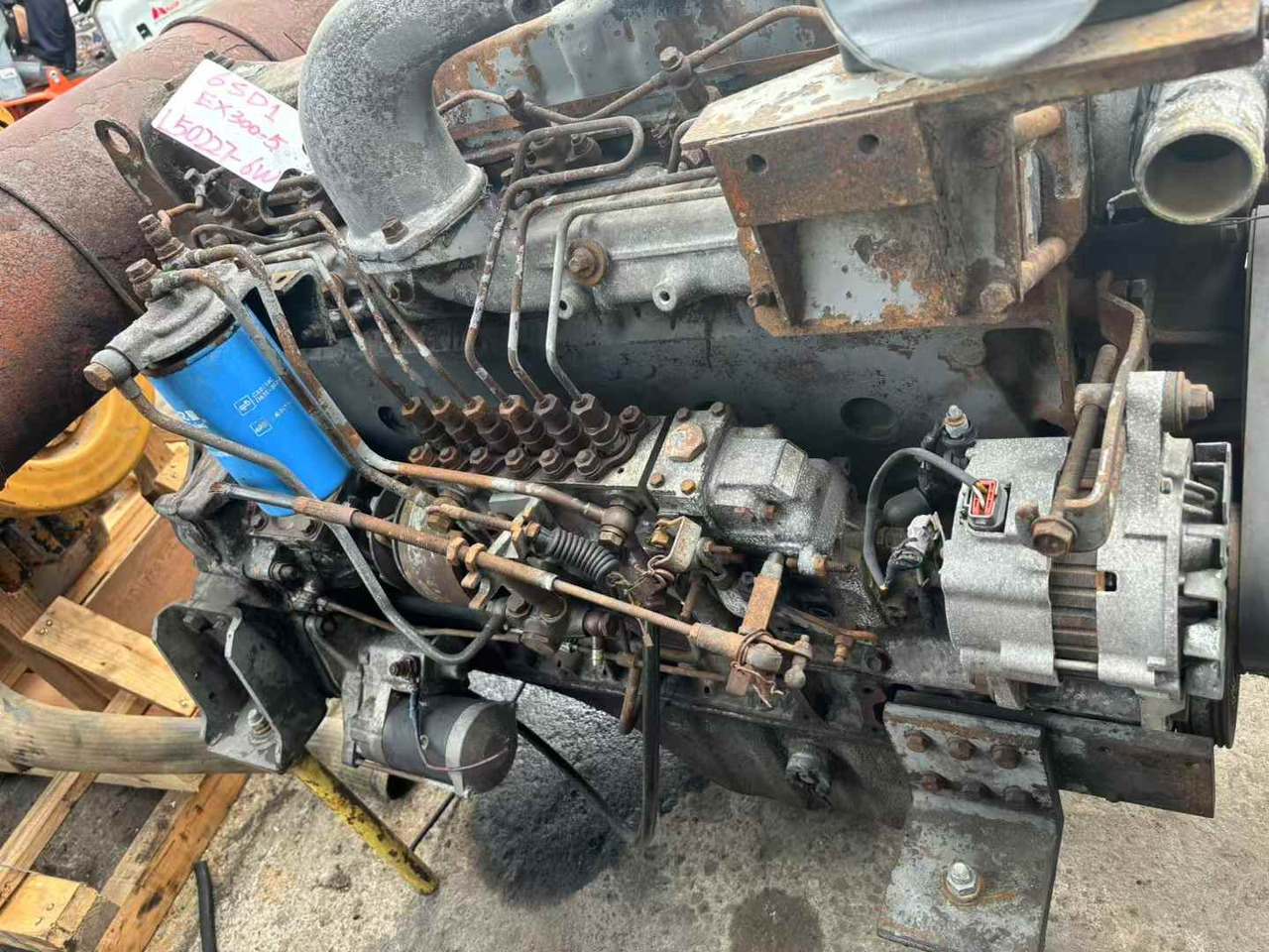 ISUZU 6SD1 - Engine for Excavator: picture 1 ISUZU 6SD1 - Engine for Excavator: picture 1