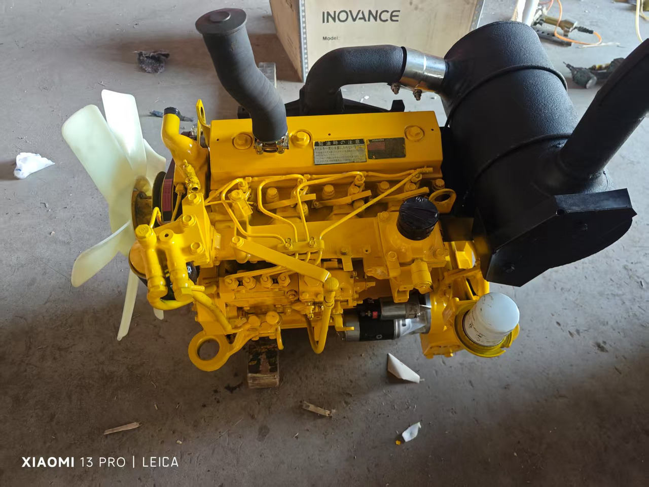 KOMATSU 4D95LE-3 - Engine for Excavator: picture 4 KOMATSU 4D95LE-3 - Engine for Excavator: picture 4