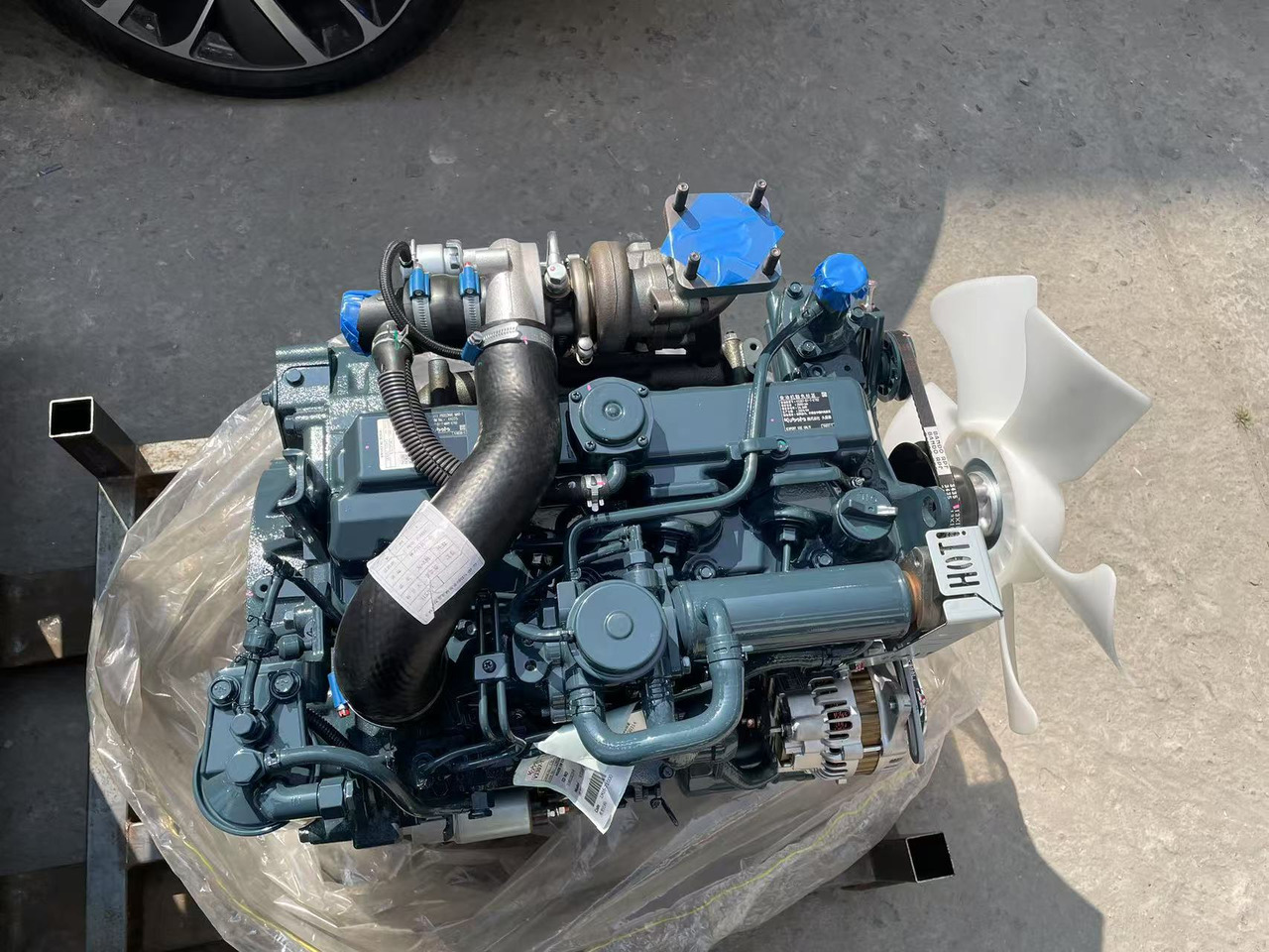 Kubota V3307T - Engine for Excavator: picture 1 Kubota V3307T - Engine for Excavator: picture 1