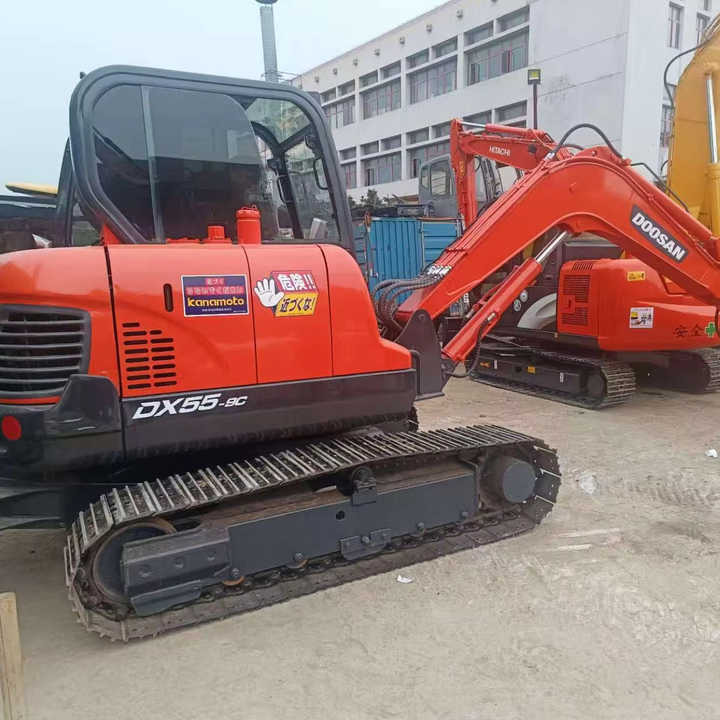 Used Digger DOOSAN DX55 Construction Machinery Construction Digger Used DOOSAN DX55 Cheap Excavator - Crawler excavator: picture 1 Used Digger DOOSAN DX55 Construction Machinery Construction Digger Used DOOSAN DX55 Cheap Excavator - Crawler excavator: picture 1
