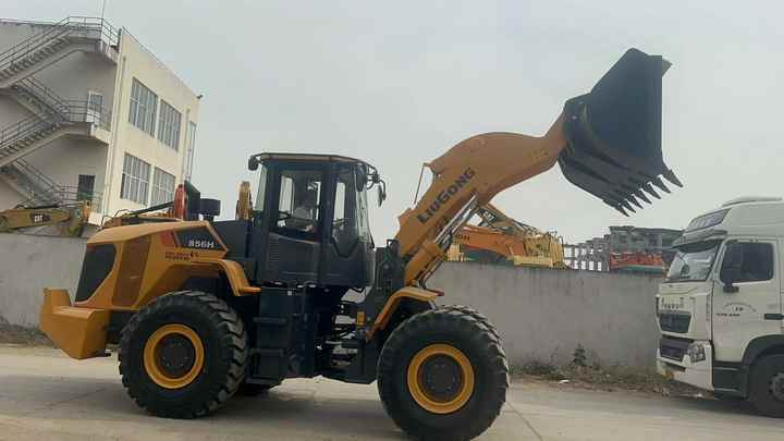 Used Liugong856h Wheel Loader Machine Mini Telehandler Used Liugong Wheel Loader Cummins Engine Loader - Wheel loader: picture 5 Used Liugong856h Wheel Loader Machine Mini Telehandler Used Liugong Wheel Loader Cummins Engine Loader - Wheel loader: picture 5