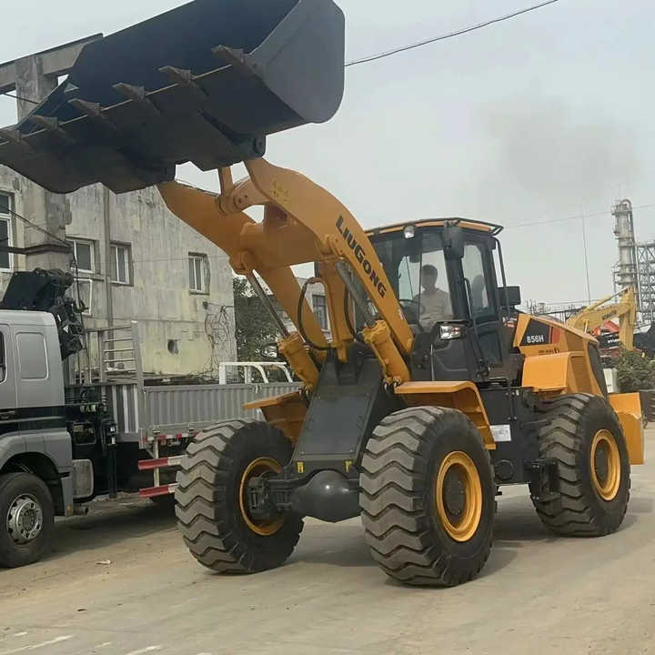 Used Liugong856h Wheel Loader Machine Mini Telehandler Used Liugong Wheel Loader Cummins Engine Loader - Wheel loader: picture 3 Used Liugong856h Wheel Loader Machine Mini Telehandler Used Liugong Wheel Loader Cummins Engine Loader - Wheel loader: picture 3