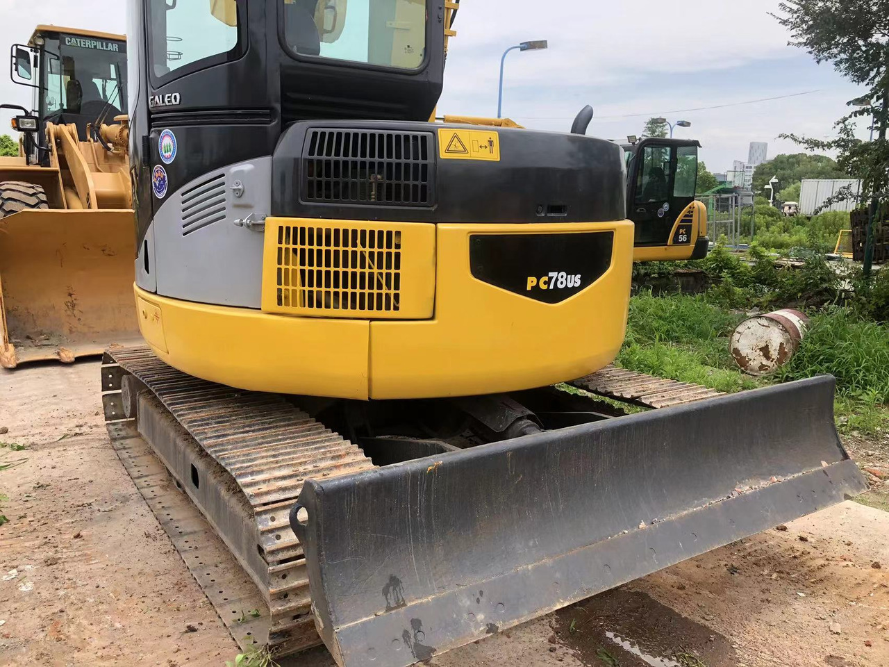 KOMATSU PC70-8 - Mini excavator: picture 4 KOMATSU PC70-8 - Mini excavator: picture 4